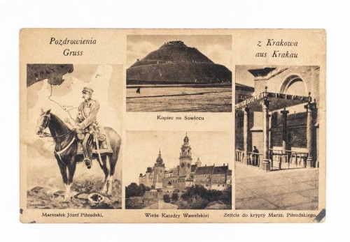 KRAKÓW - WAWEL, KOPIEC, JÓZEF PIŁSUDSKI 1940