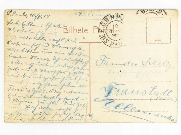 SAO PAULO - MUZEUM HISTORYCZNE MUSEU DO IPIRANGA BRAZYLIA / WSCHOWA 1915