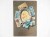 STARA POCZTÓWKA NOWOROCZNA - PODKOWA I BANKNOTY PRZEDWOJENNA NIEMCY