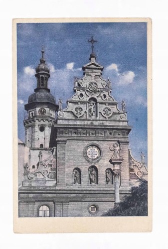 LWÓW - KOŚCIÓŁ BERNARDYŃSKI, OKUPACJA l. 40