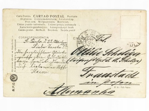 SAO PAULO - MUSZLA KONCERTOWA COREO GERAL BRAZYLIA / WSCHOWA 1907