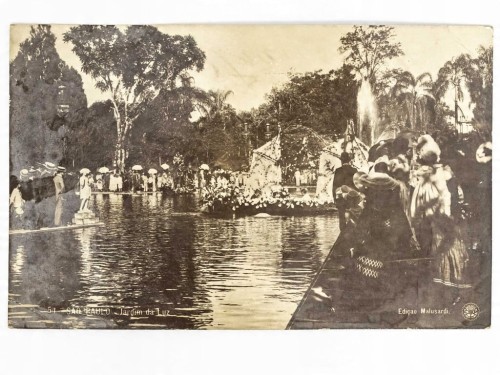 SAO PAULO - OGRÓD ŚWIATŁA JARDIM DA LUZ BRAZYLIA / WSCHOWA 1907