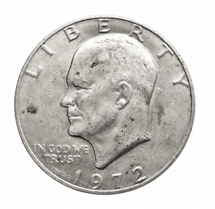 USA 1 dolar Dwight D. Eisenhower 1972 st.3+