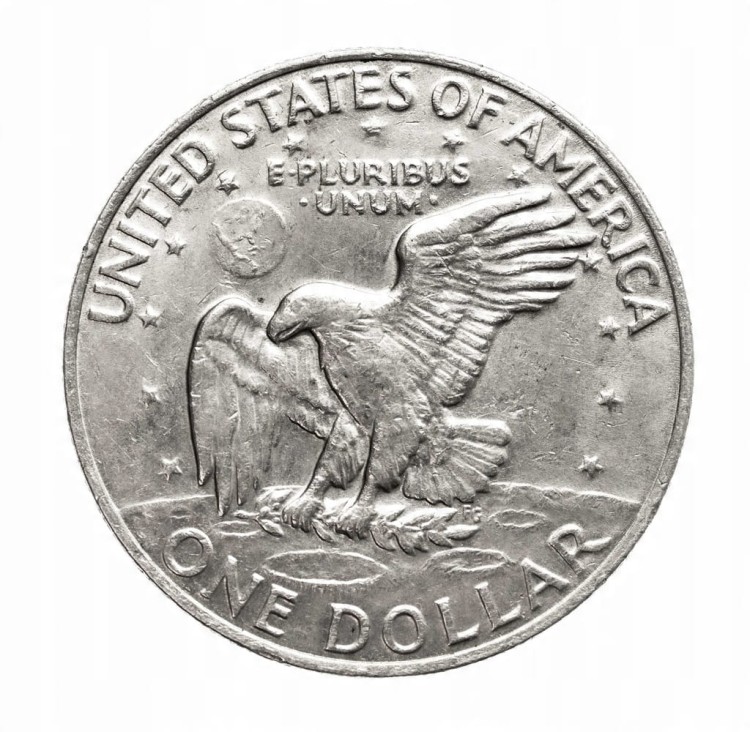 USA 1 dolar Dwight D. Eisenhower 1972 st.3+