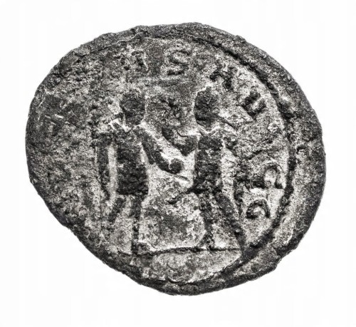 Cesarstwo Rzymskie Galien (253-268), Antoninian 255-256, mennica Samosata