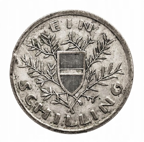 Austria 1 szyling, 1924 rok, srebro.