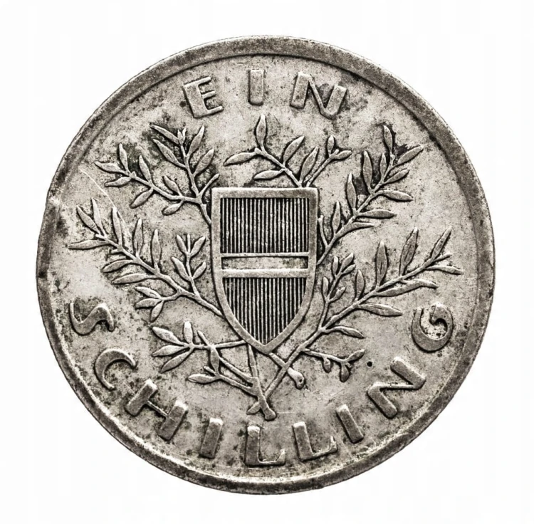 Austria 1 szyling, 1924 rok, srebro.