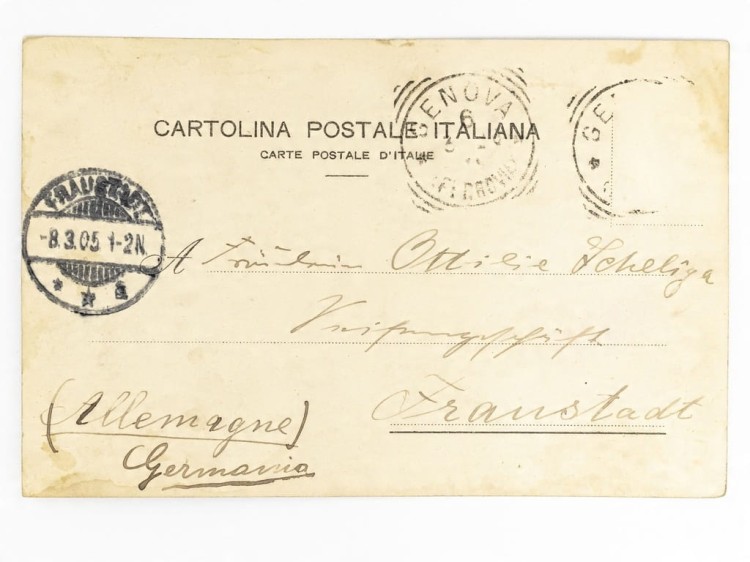 GENUA - PLAC KSIĄŻĘCY PIAZZA DEL PRINCIPE WŁOCHY / WSCHOWA 1905