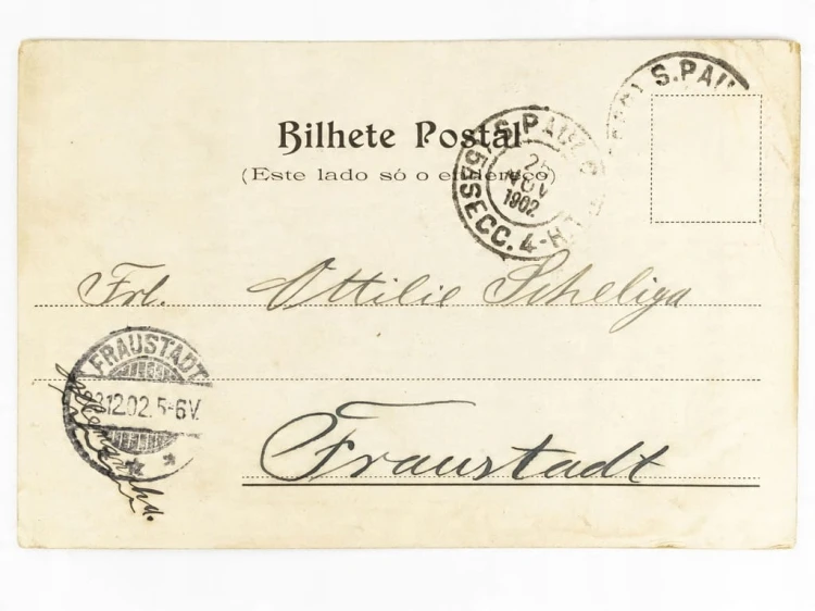 SAO PAULO - CHŁOPIEC WYPLATAJĄCY KOSZYKI BRAZYLIA / WSCHOWA 1902