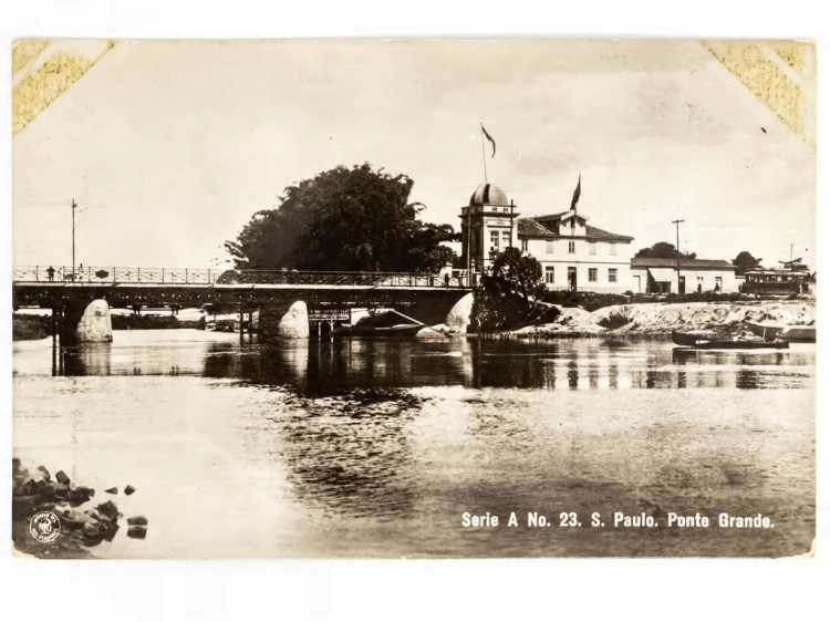 SAO PAULO - MOST PONTE GRANDE BRAZYLIA / WSCHOWA POCZĄTEK XX W.