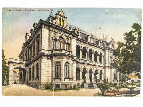 SAO PAULO - PAŁAC PREZYDENCKI BRAZYLIA / WSCHOWA POCZĄTEK XX W.