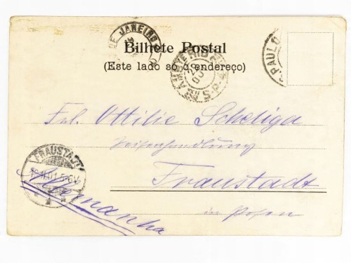 SAO PAULO - MOST PONTE GRANDE BRAZYLIA / WSCHOWA 1901