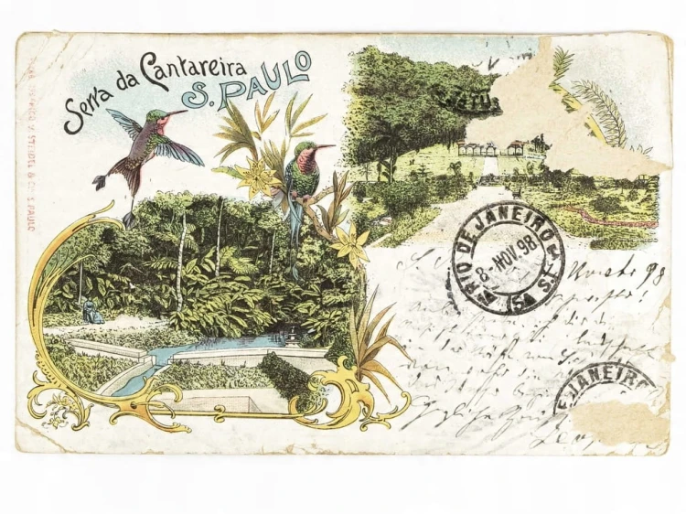 SAO PAULO - GÓRY SERRA DA CANTAREIRA BRAZYLIA / WSCHOWA 1898