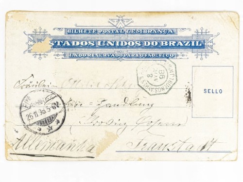 SAO PAULO - GÓRY SERRA DA CANTAREIRA BRAZYLIA / WSCHOWA 1898