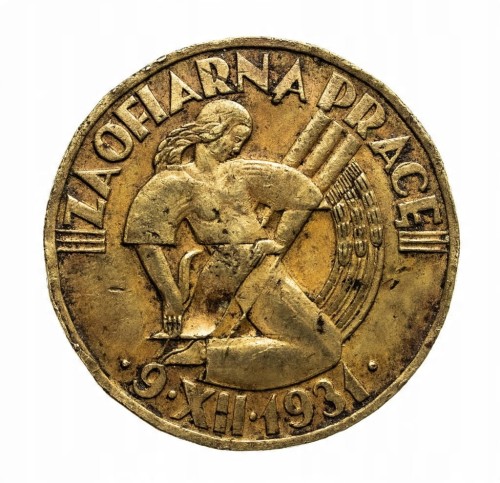 Odznaka za Ofiarną Pracę 9.XII.1931 II Powszechny Spis Ludności