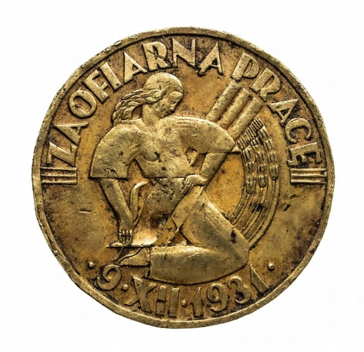 Odznaka za Ofiarną Pracę 9.XII.1931 II Powszechny Spis Ludności