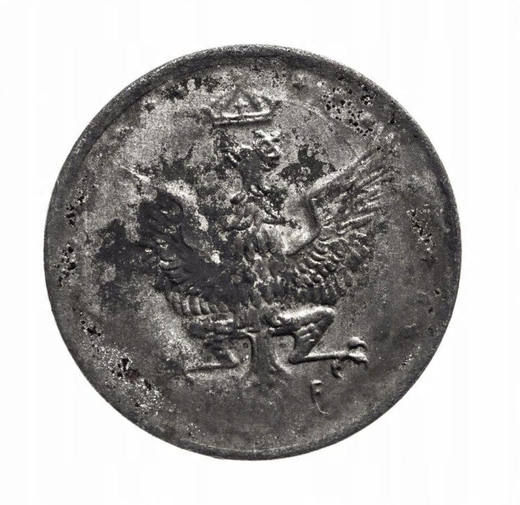 5 PF 1918 ROK KRÓLESTWO POLSKIE st.3