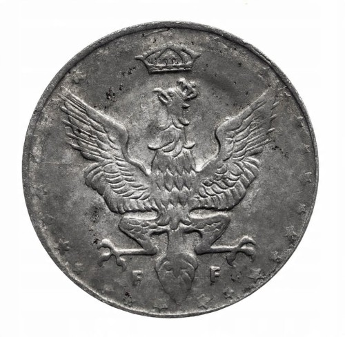 20 PF 1917 ROK KRÓLESTWO POLSKIE st.3+