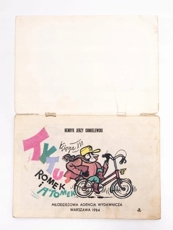 STARY KOMIKS TYTUS, ROMEK I ATOMEK - KSIĘGA XVI 1984