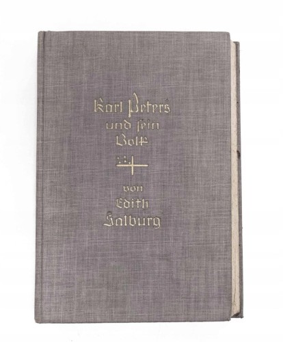 STARA KSIĄŻKA NIEMIECKA KARL PETERS 1929