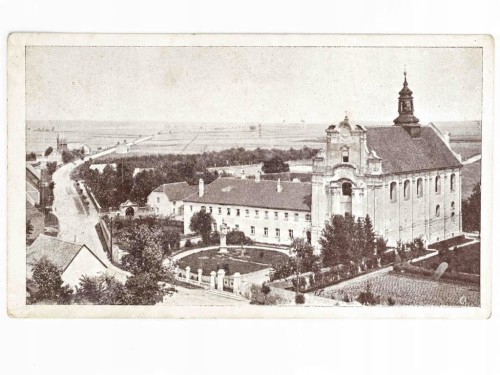 OSIECZNA K. LESZNA - KLASZTOR OJCÓW FRANCISZKANÓW II RP
