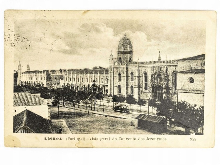 LIZBONA - KLASZTOR HIERONIMITÓW W BELÉM PORTUGALIA / WSCHOWA 1910