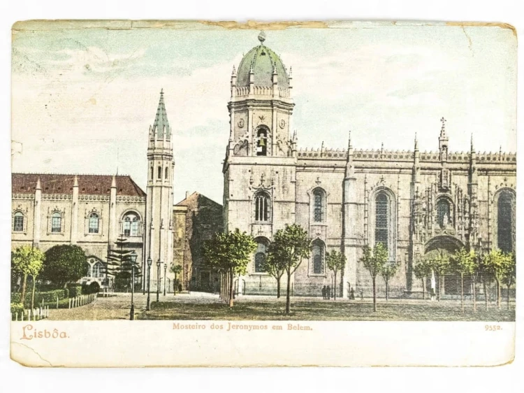 LIZBONA - KLASZTOR HIERONIMITÓW W BELÉM PORTUGALIA / WSCHOWA 1920