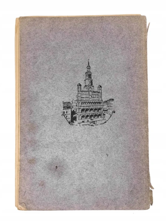 STARA KSIĄŻKA ŻYWY DZIENNIK, POZNAŃ 1916 (NA BEZDOMNYCH)