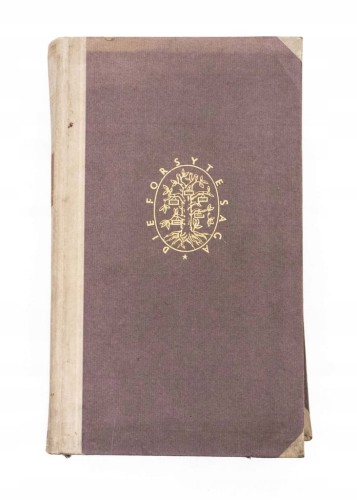 STARA KSIĄŻKA NIEMIECKA SAGA RODU FORSYTE'ÓW 1925