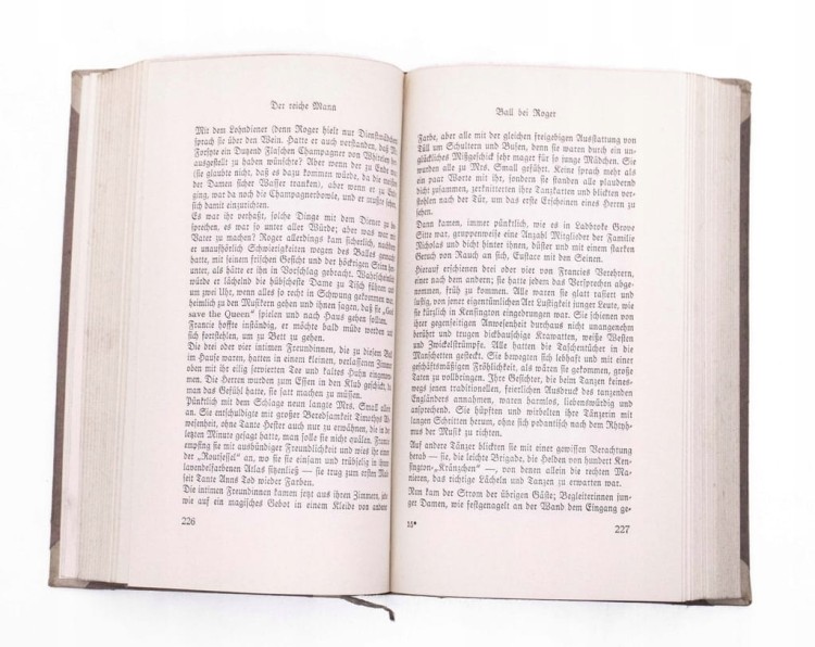 STARA KSIĄŻKA NIEMIECKA SAGA RODU FORSYTE'ÓW 1925