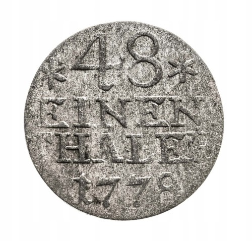 Niemcy, Królestwo Prus, Fryderyk II, 1/48 Talara 1778, Berlin