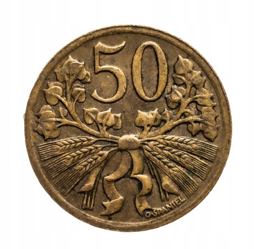 CZECHOSŁOWACJA 50 HALERZY 1948 ROK