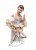 STARA PORCELANOWA FIGURKA TANCERKA / BALETNICA, APULUM RUMUNIA