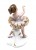 STARA PORCELANOWA FIGURKA TANCERKA / BALETNICA, APULUM RUMUNIA