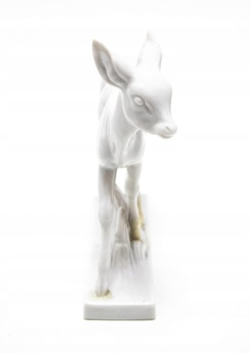 STARA PORCELANOWA FIGURKA SARNA, MIŚNIA