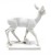 STARA PORCELANOWA FIGURKA SARNA, MIŚNIA