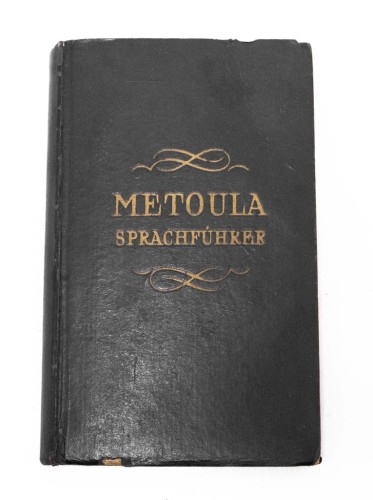 STARA KSIĄŻKA NIEMIECKA METOULA SPRACHFUHRER 1914