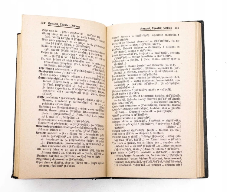 STARA KSIĄŻKA NIEMIECKA METOULA SPRACHFUHRER 1914