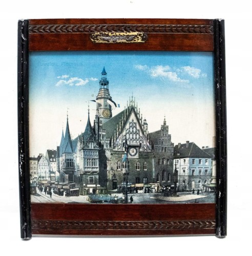 STARY OBRAZEK - WROCŁAW RATUSZ II RP (starodruk)