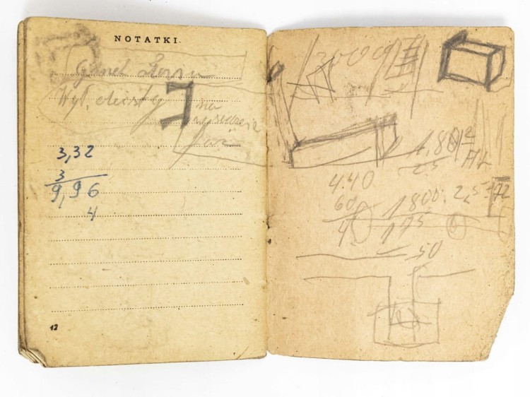 STARY KALENDARZ KIESZONKOWY RUCHU PROPAGUJĄCY CZYTELNICTWO NA WSI 1955 PRL