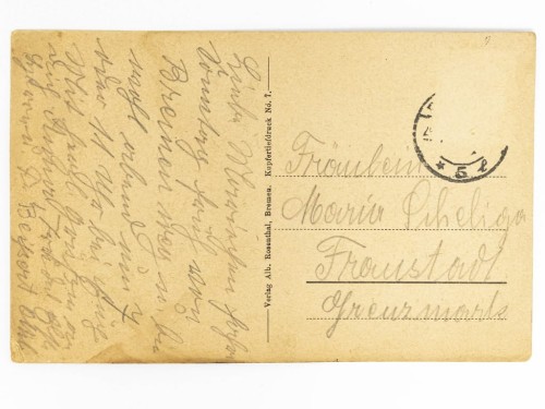BREMA (BREMEN) - PRZY STARYM MURZE (ALTENWALL) NIEMCY / WSCHOWA POCZ. XX W.