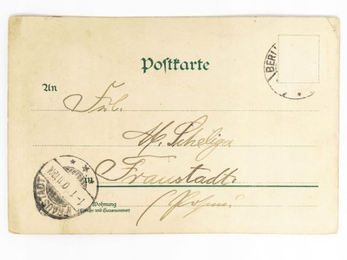 BERLIN - BUDYNEK MUZEUM ETNOLOGICZNEGO NIEMCY / WSCHOWA 1899