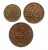 Polska, II Rzeczpospilita (1918-1939), zestaw: 1, 2 i 5 groszy 1928