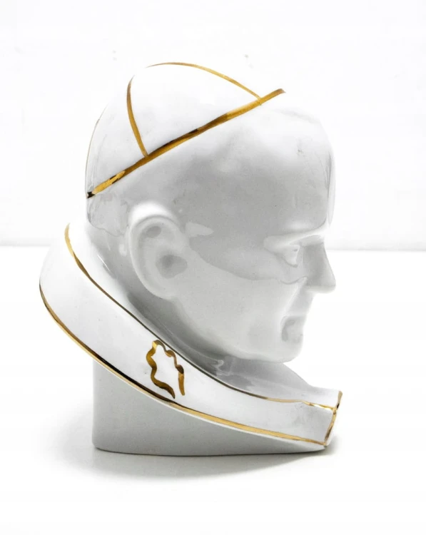 STARA PORCELANOWA FIGURKA - PAPIEŻ JAN PAWEŁ II
