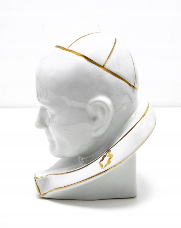 STARA PORCELANOWA FIGURKA - PAPIEŻ JAN PAWEŁ II