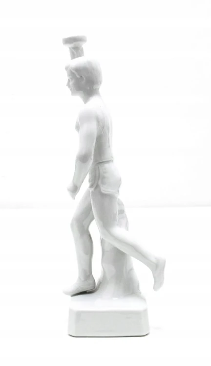 STARA PORCELANOWA FIGURKA - OLIMPIJCZYK, IGRZYSKA OLIMPIJSKIE 1936 BERLIN