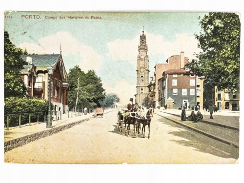 PORTO - POLE MĘCZENNIKÓW OJCZYZNY PORTUGALIA / WSCHOWA 1907