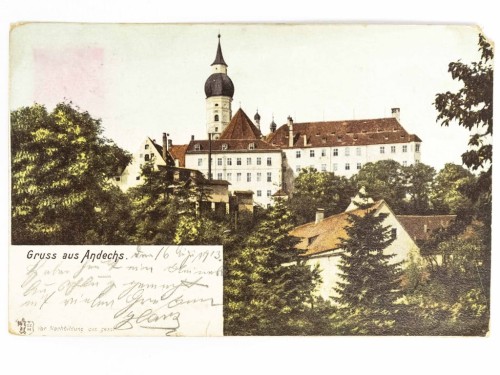 ANDECHS - KLASZTOR BENEDYKTYŃSKI NA HEILIGER BERG NIEMCY / WSCHOWA 1903