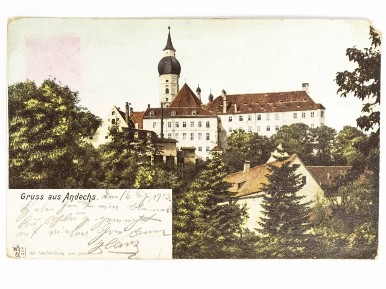 ANDECHS - KLASZTOR BENEDYKTYŃSKI NA HEILIGER BERG NIEMCY / WSCHOWA 1903
