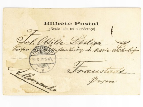 SAO PAULO - BUD. SKARBU PAŃSTWA THESOURO ESTADUAL BRAZYLIA / WSCHOWA 1905